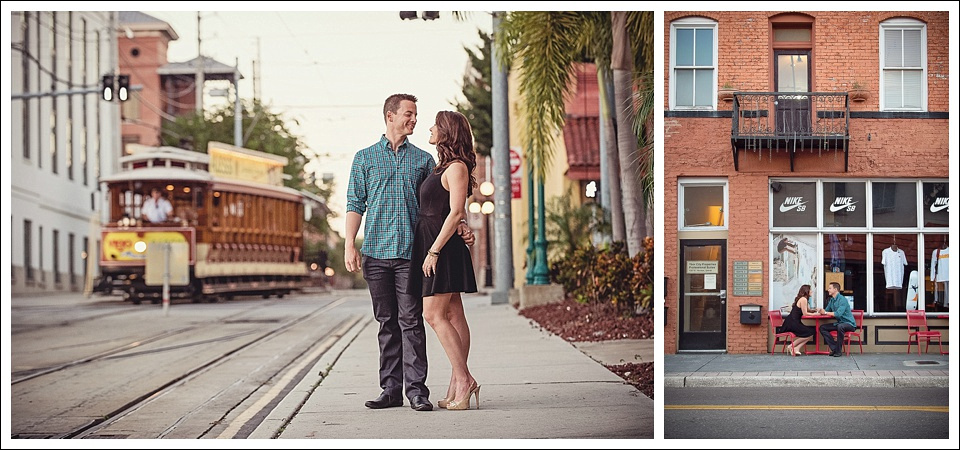 Ybor City, FL engagement photos